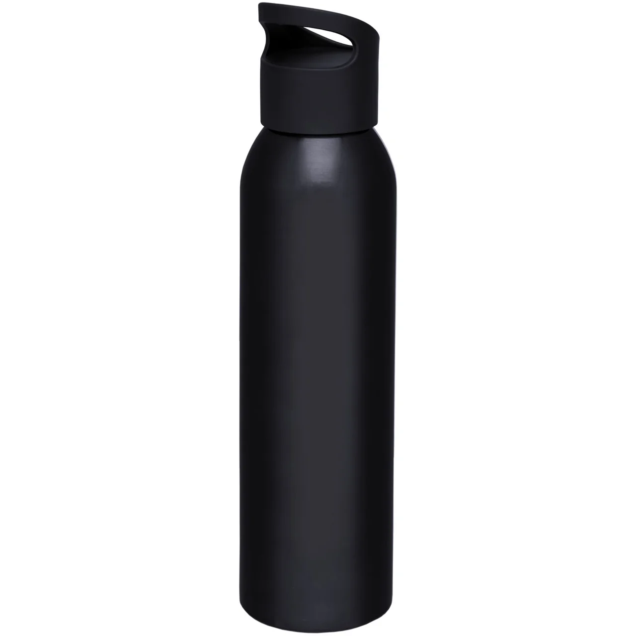Hovedproduktbilde for Solid svart Sky 650 ml Aluminium Drikkeflaske