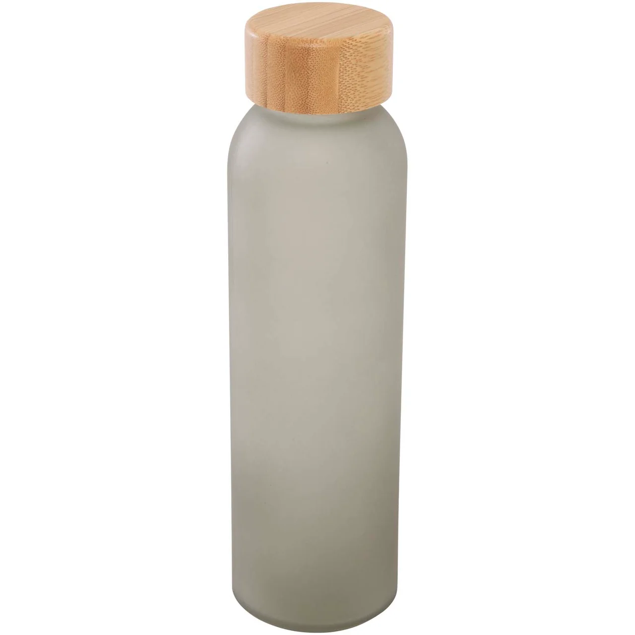 Hovedproduktbilde for Grå Lume 500 ml Bambus og Frostet Glass    Drikkeflaske