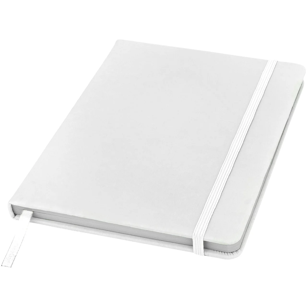 Hovedproduktbilde for Hvit Spectrum A5 Notatbok med Blanke Ark