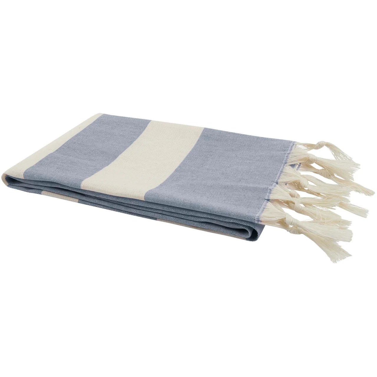 Hovedproduktbilde for Kongeblå Anders 180 g/m2 147x75,5 cm Hammam Håndkle