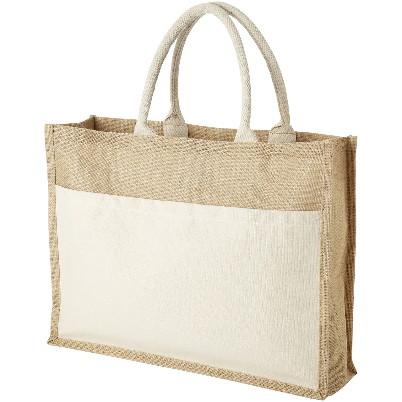 Hovedproduktbilde for Naturhvit/Natur Mumbay Jute 18L Shoppingbag