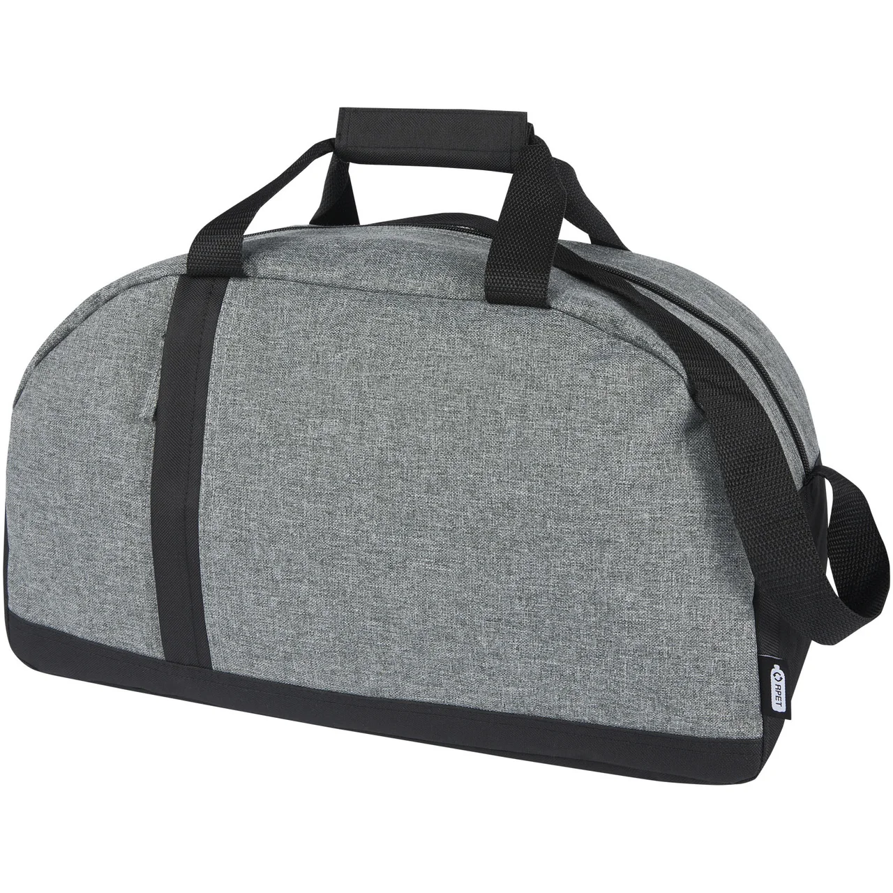 Hovedproduktbilde for Solid svart/Lynggrå Reclaim GRS RPET Sport 21L Weekendbag
