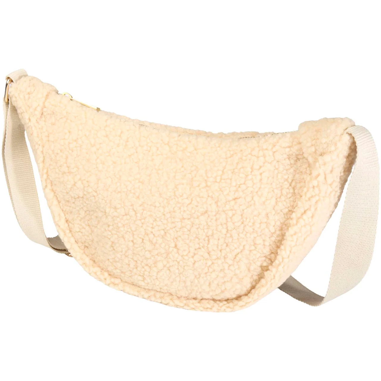 Hovedproduktbilde for Naturhvit Bear RPET Sherpa 3L Sling Bag