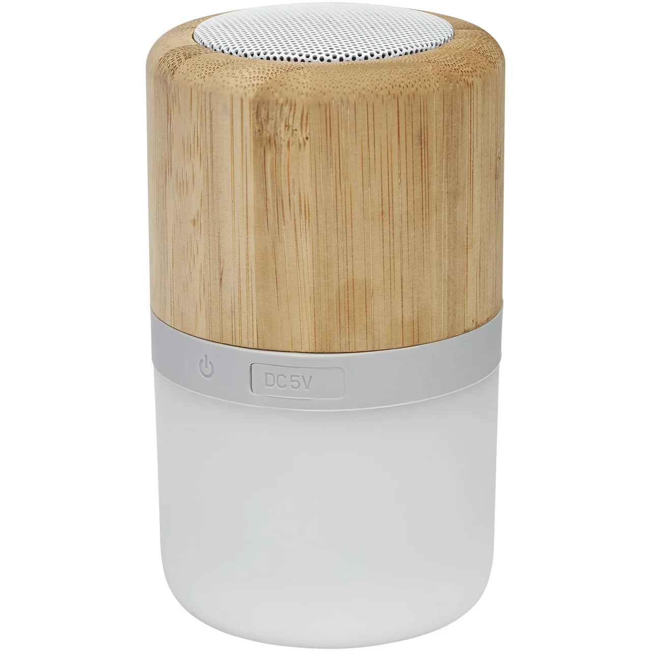 Hovedproduktbilde for Naturhvit Aurea Bambus Bluetooth® Høyttaler med Lys