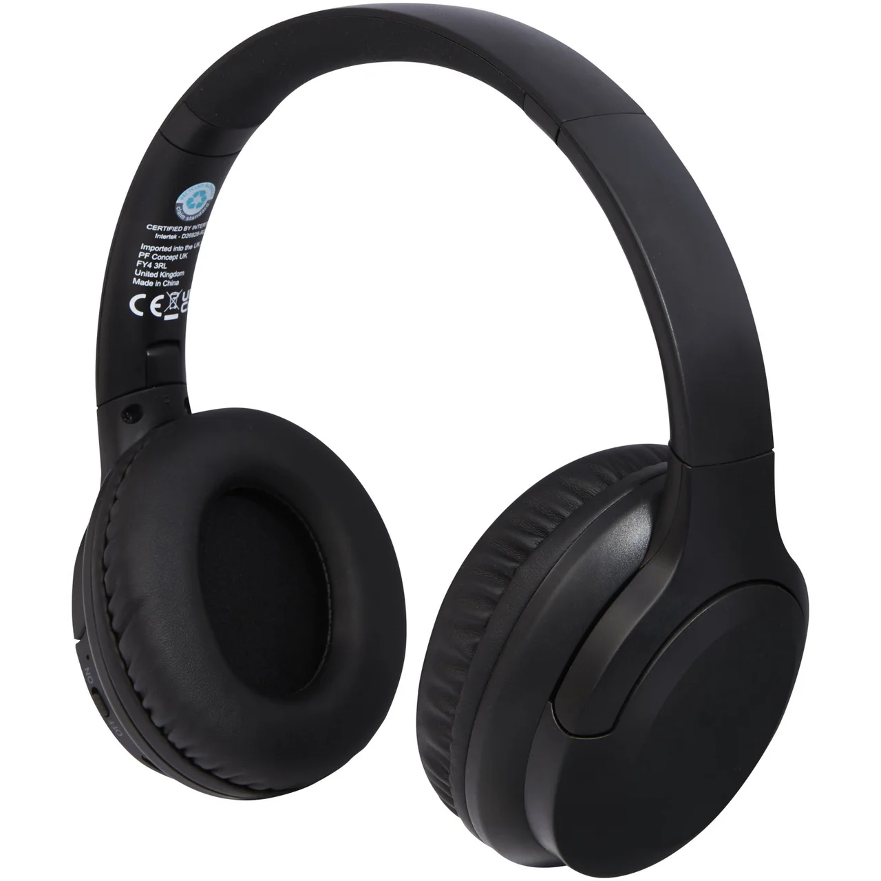 Hovedproduktbilde for Solid svart Loop Resirkulert Plast Bluetooth® Hodetelefoner