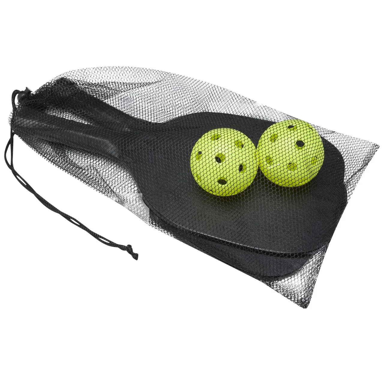 Hovedproduktbilde for Solid svart Enrique Padelsett i Meshpose
