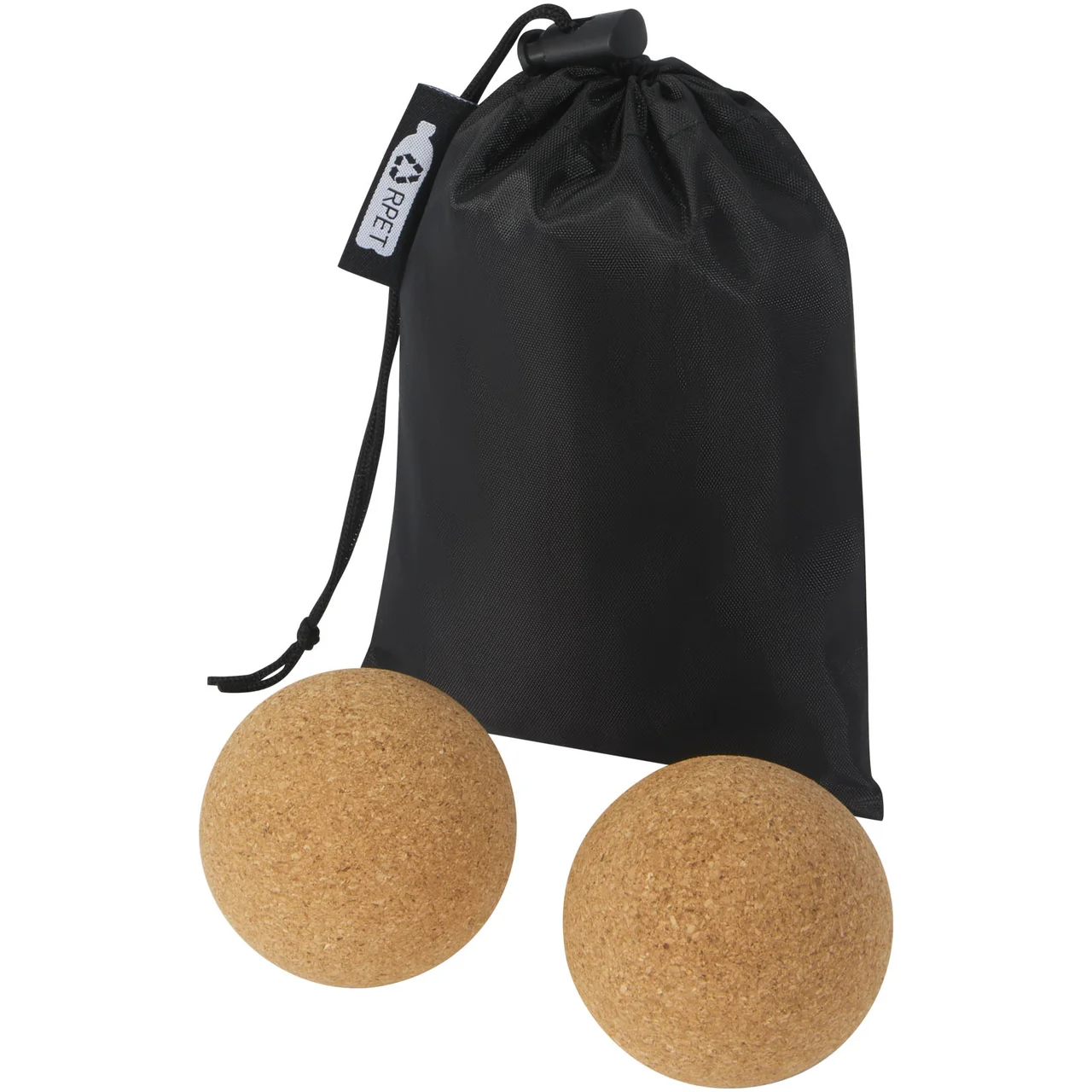 Hovedproduktbilde for Natur Trikona Kork Yogaball Sett