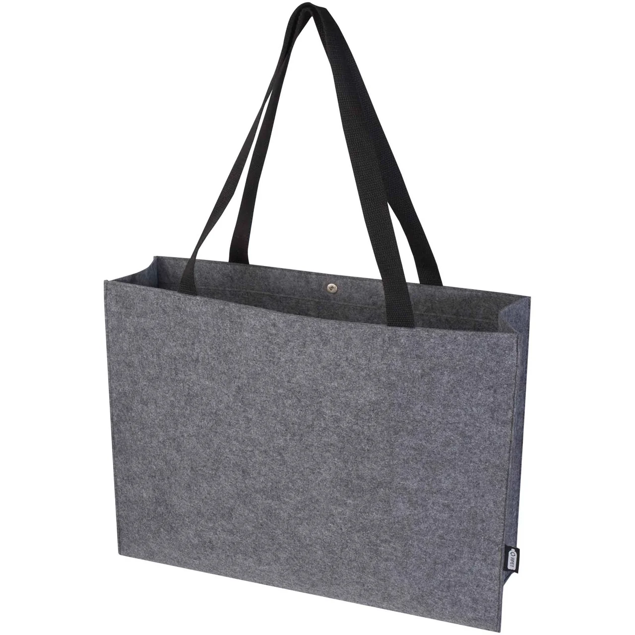Hovedproduktbilde for Mellomgrå Felta GRS Resirkulert Filt 20L Shoppingbag