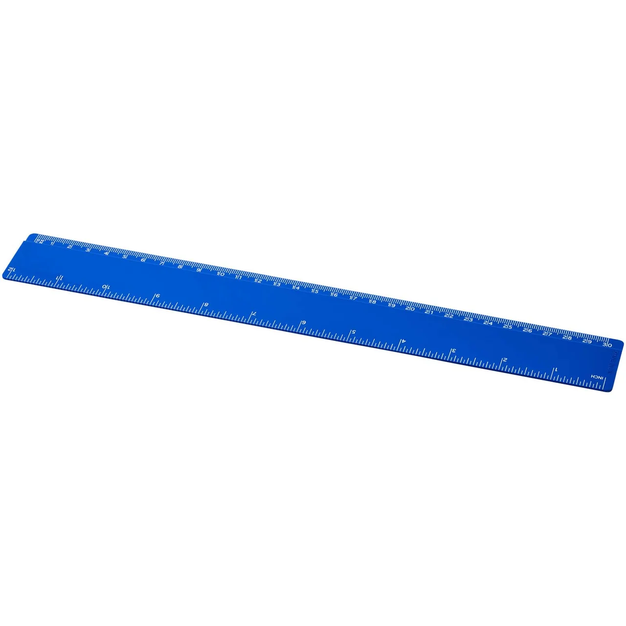 Hovedproduktbilde for Blå Renzo Plast 30 cm Linjal