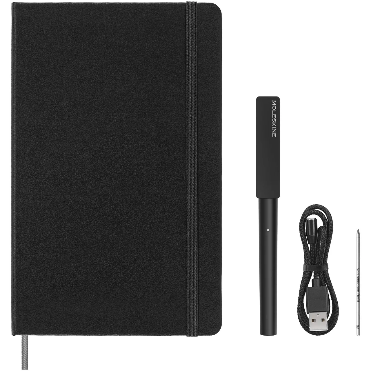 Hovedproduktbilde for Solid svart Moleskine Moleskine 2.0 Smart Skrivesett