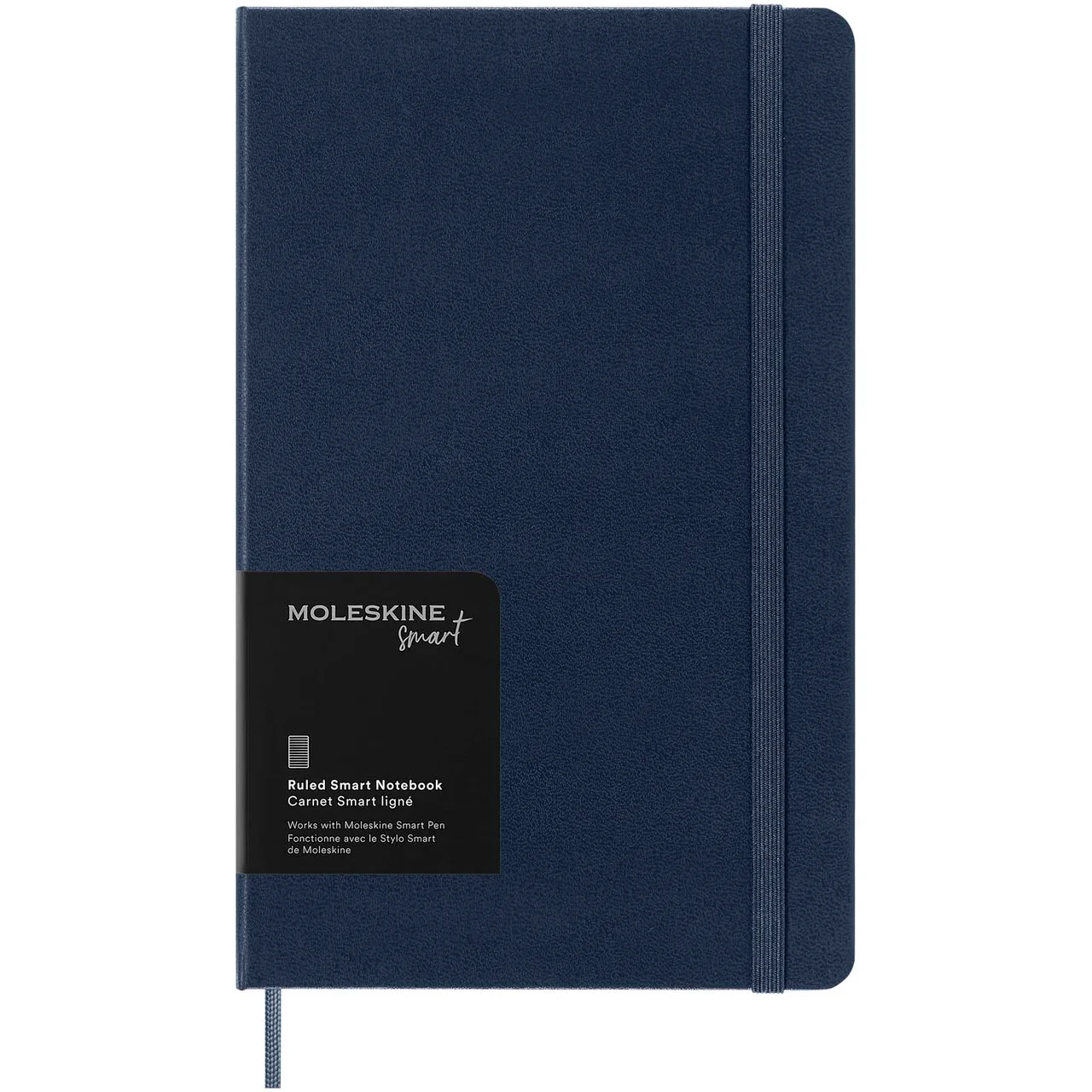 Hovedproduktbilde for Blå Moleskine Moleskine L Linjert Smart Notatbok