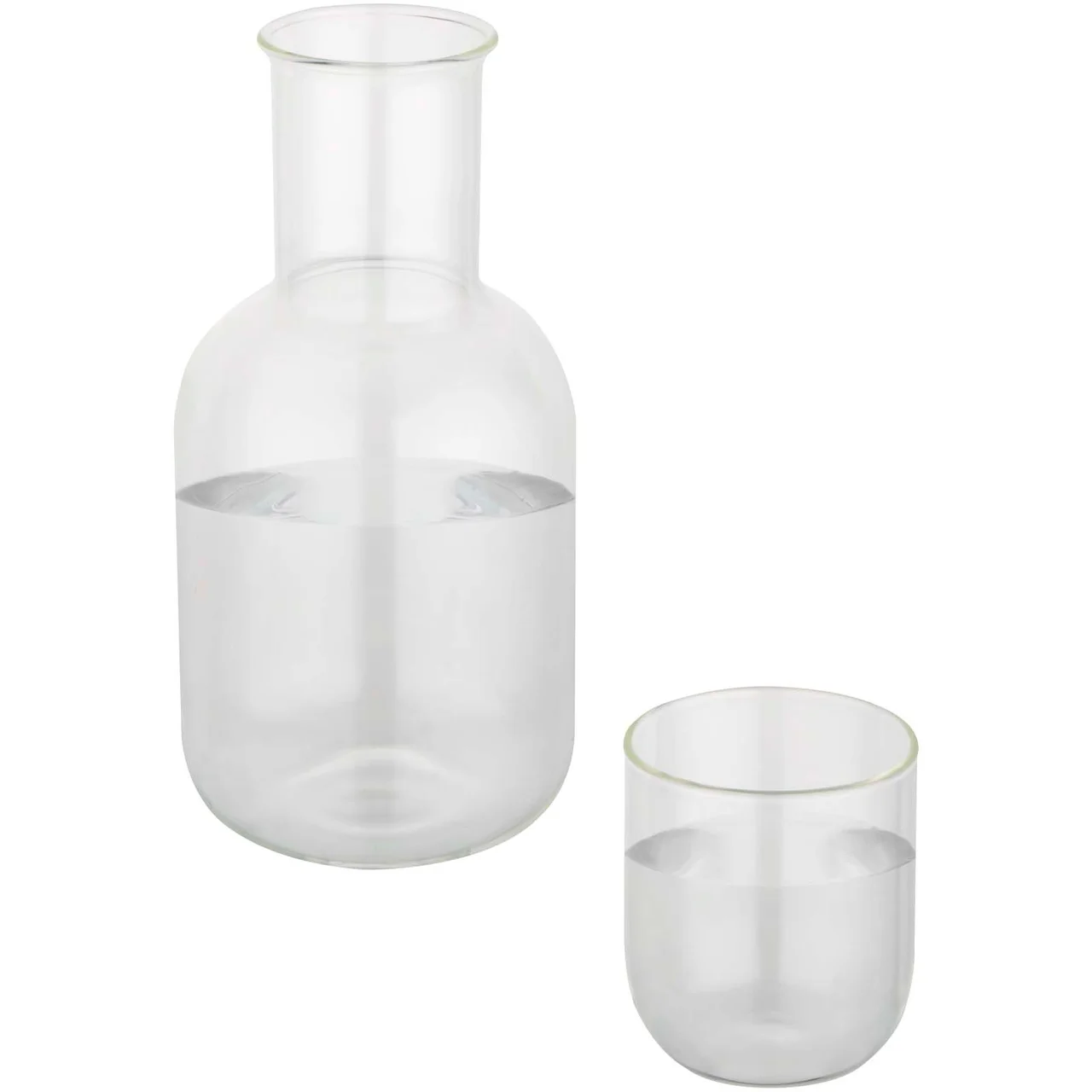 Hovedproduktbilde for Transparent Seasons Amelie Sett med Glasskaraffel og Kopp
