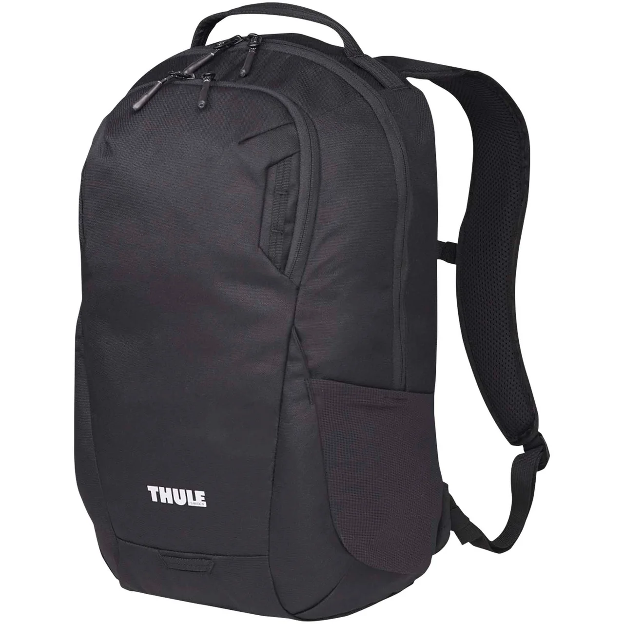 Hovedproduktbilde for Solid svart Thule Lumion RPET PC-ryggsekk