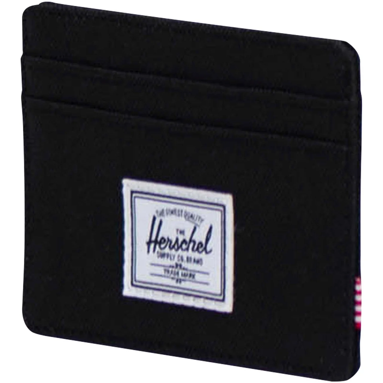 Hovedproduktbilde for Solid svart Herschel Charlie Resirkulert RFID Kortholder