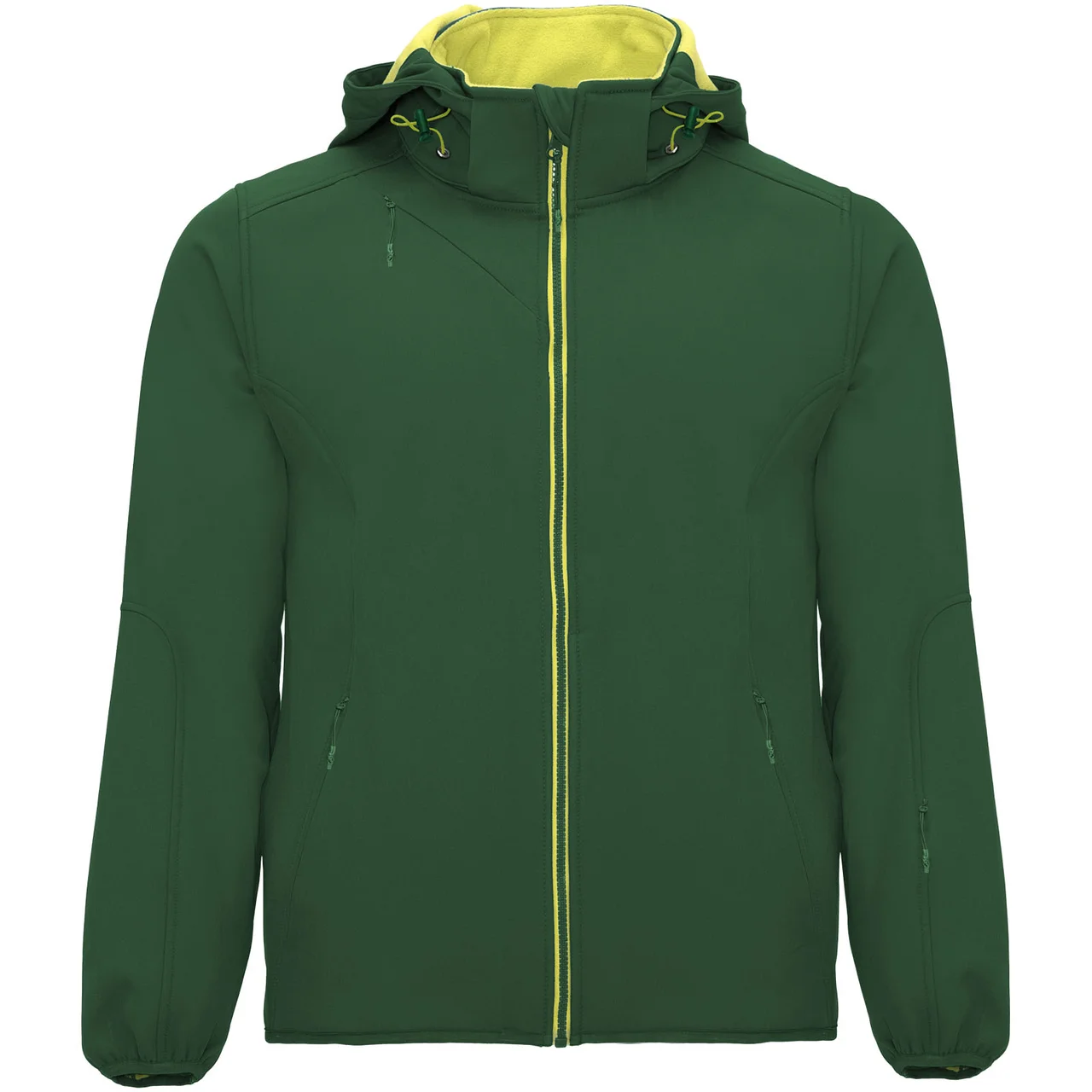 Hovedproduktbilde for Flaskegrønn Roly Siberia Softshelljakke