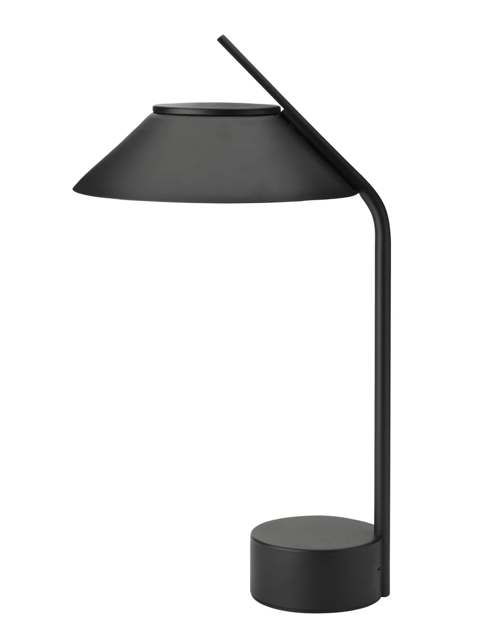 Hovedproduktbilde for Black Stelton Vinkel Bærbar LED Bordlampe