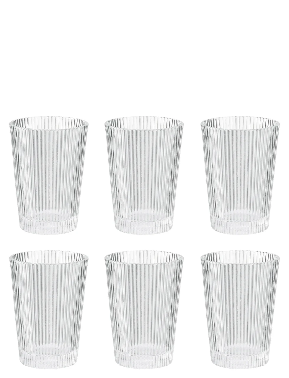Hovedproduktbilde for Clear Stelton Pilastro 0,24 L 6-pack Drikkeglass