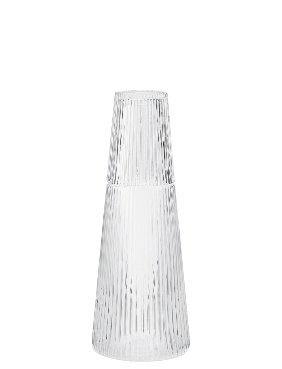 Hovedproduktbilde for Clear Stelton Pilastro Sett med Karaffel 1 L og Glass 15 cl