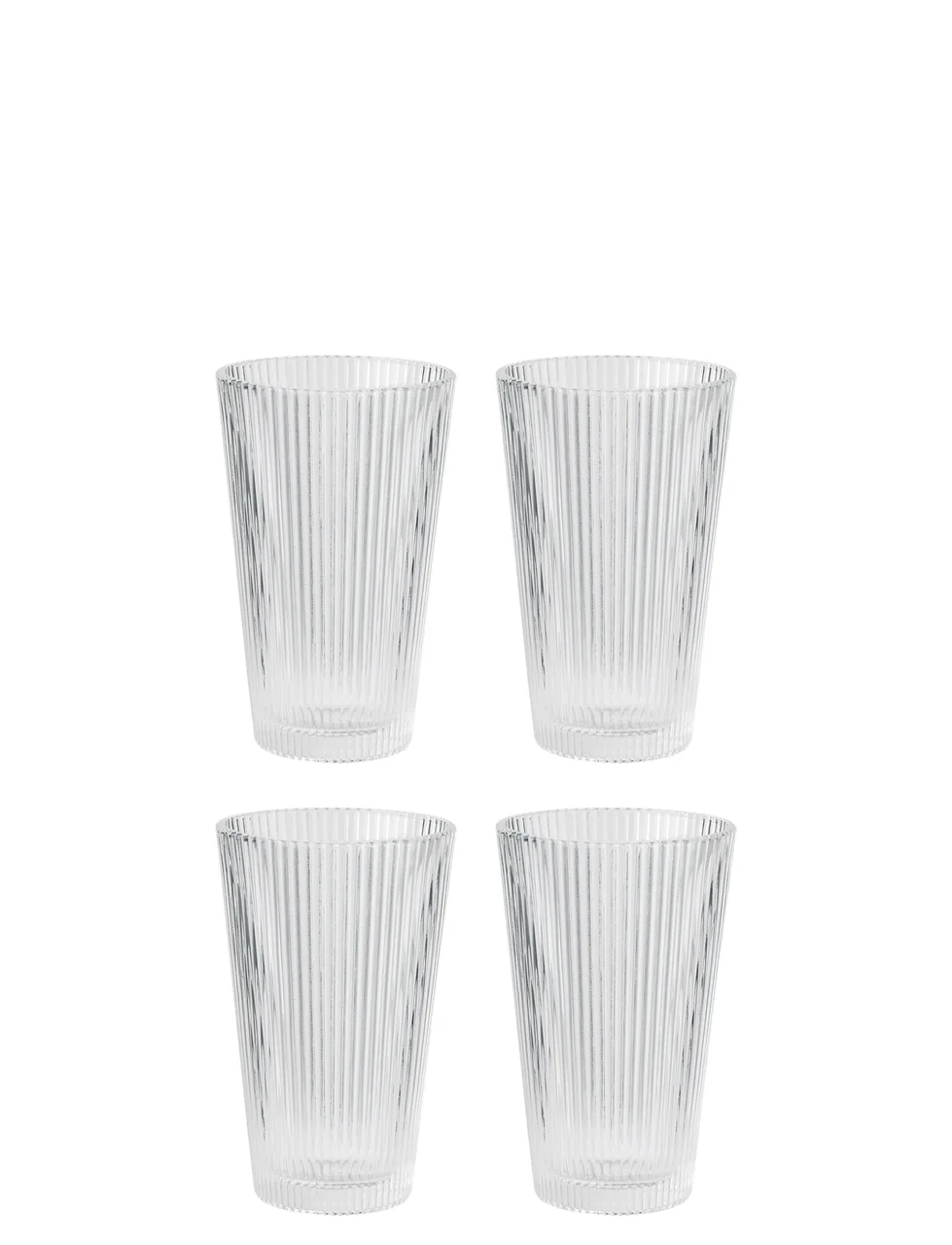Hovedproduktbilde for Clear Stelton Pilastro 0,35 L 4-pack Glass