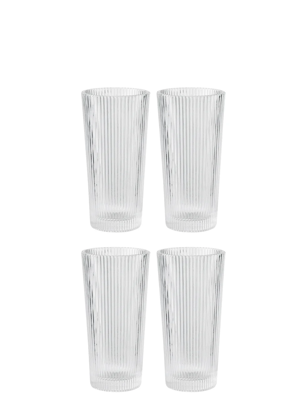 Hovedproduktbilde for Clear Stelton Pilastro 0,3 L 4 stk Vannglass
