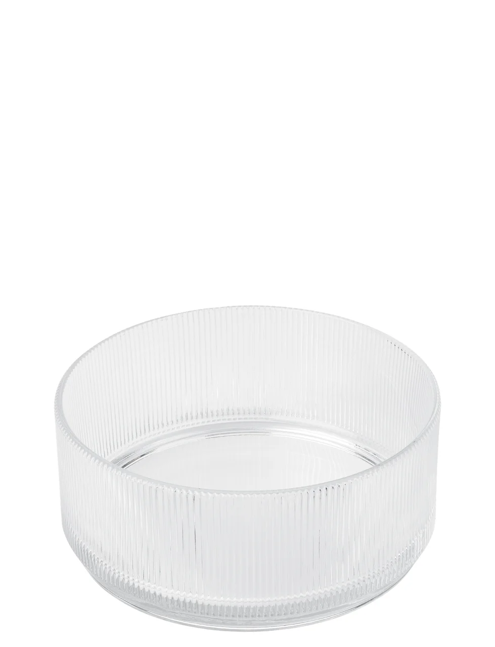 Hovedproduktbilde for Clear Stelton Pilastro Riflet Glass Serveringsbolle