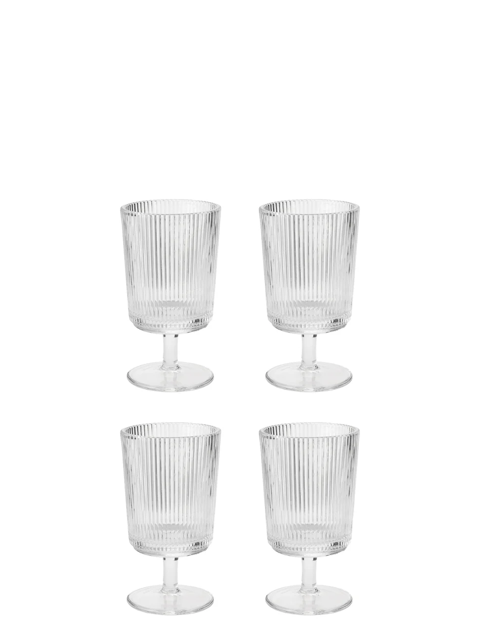 Hovedproduktbilde for Clear Stelton Pilastro 18 cl Glass på Stett 4-pack