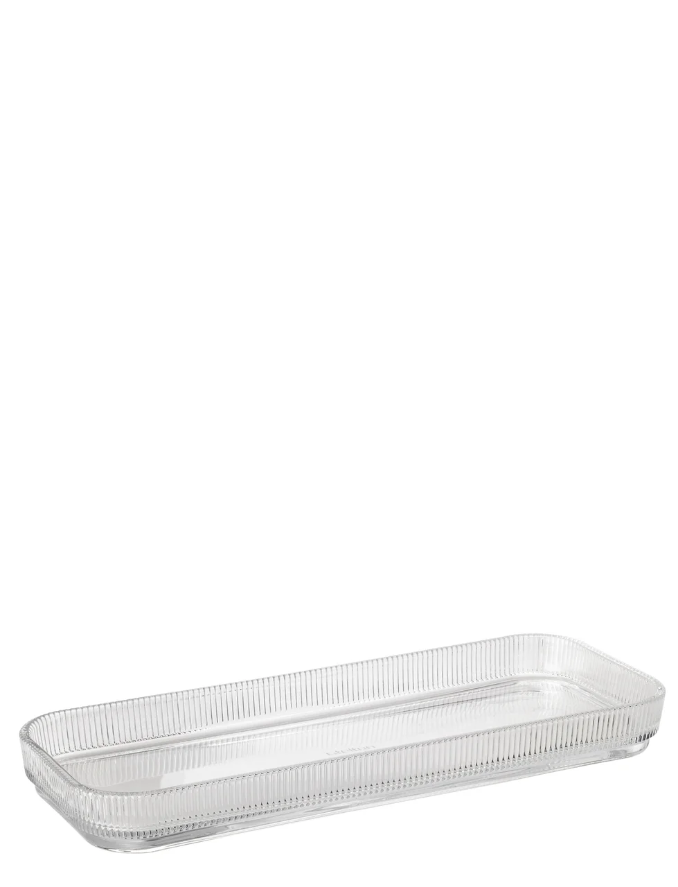 Hovedproduktbilde for Clear Stelton Pilastro Glass Rektangulært Serveringsfat