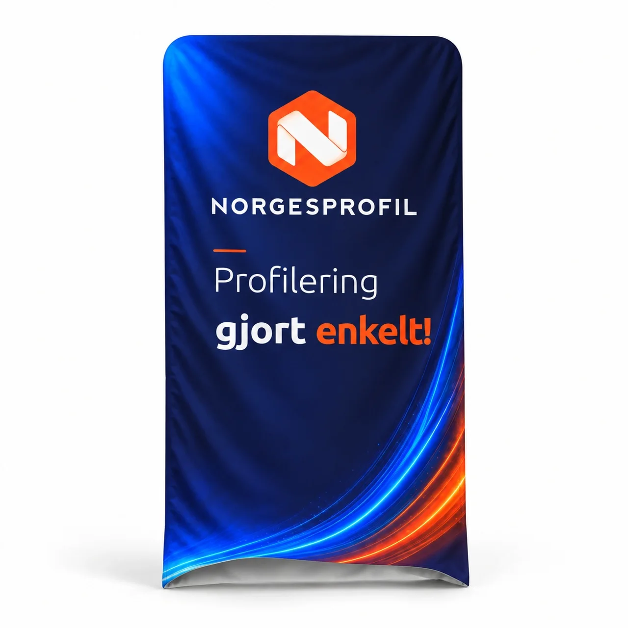 Hovedproduktbilde for 11-31-100137 Duk til tekstilbanner med ramme 122 cm