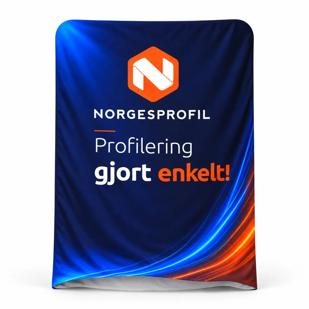 Hovedproduktbilde for 11-31-100138 Duk til tekstilbanner med ramme 152 cm