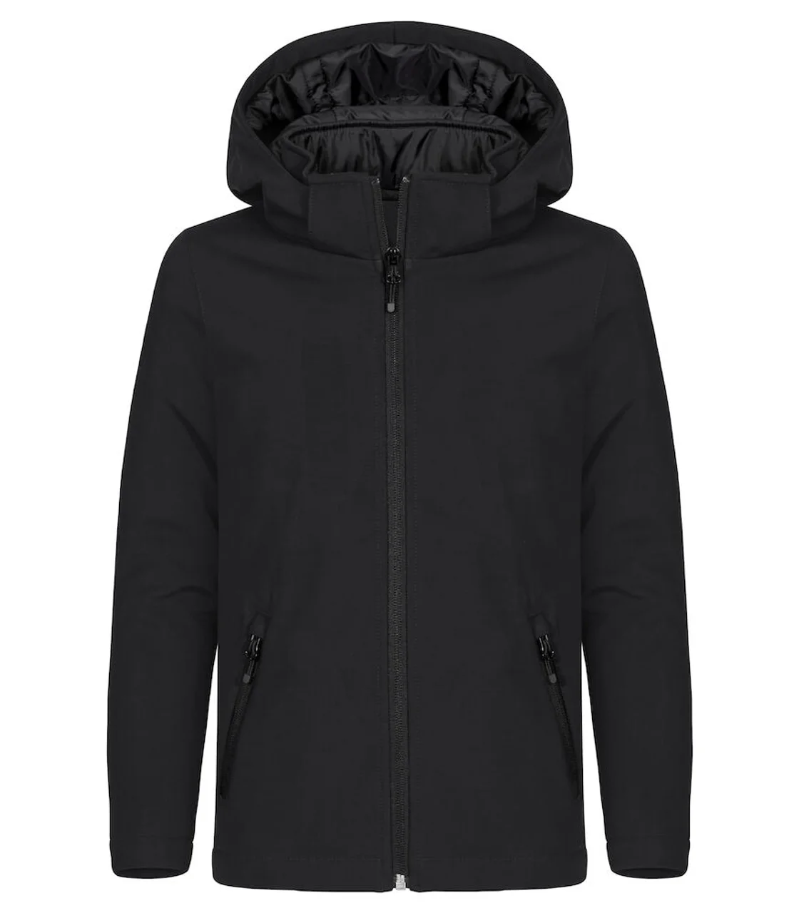 Hovedproduktbilde for Black Clique Hoody Softshelljakke Barn