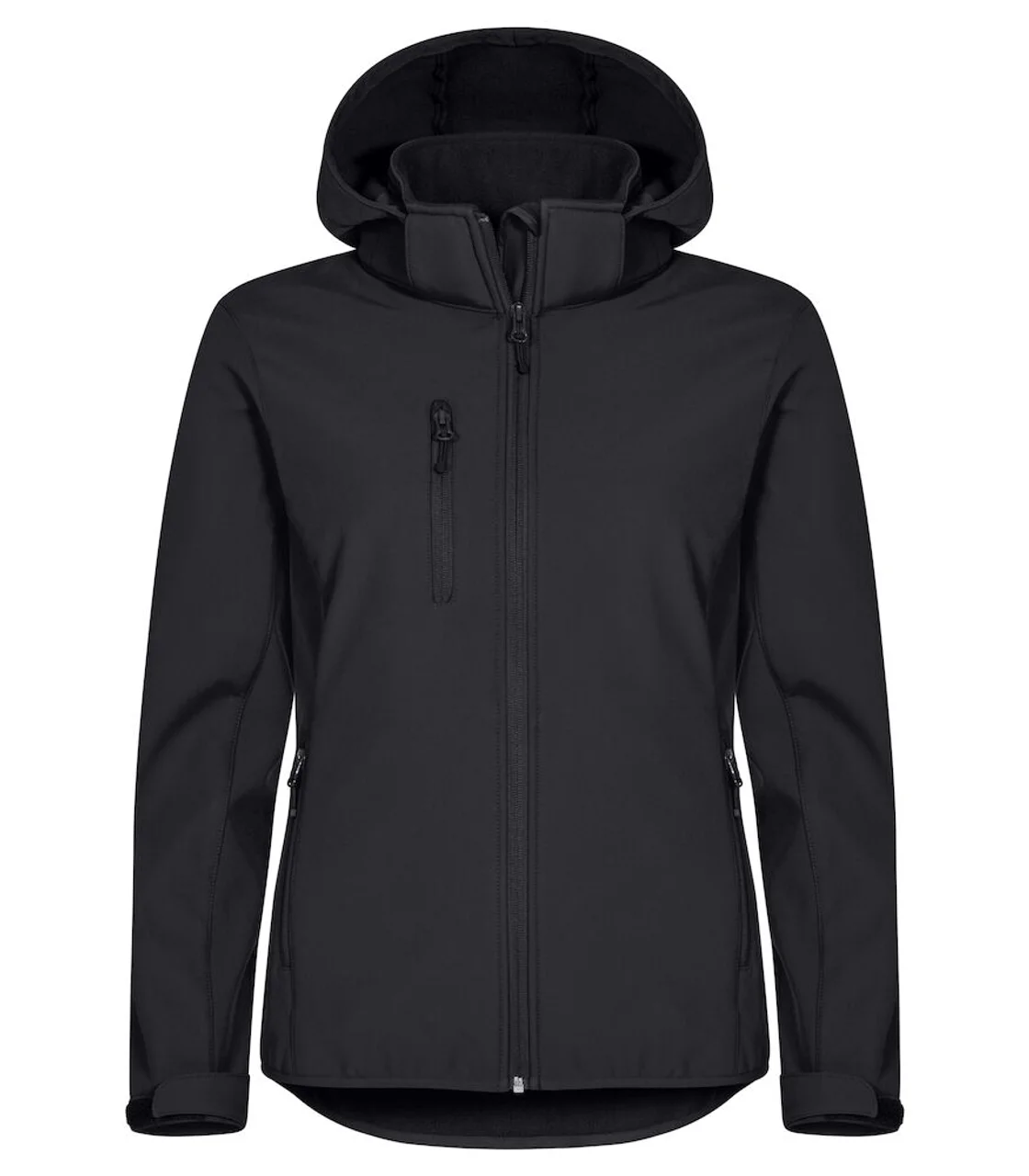 Hovedproduktbilde for Black Clique Classic Hoody Softshelljakke Dame