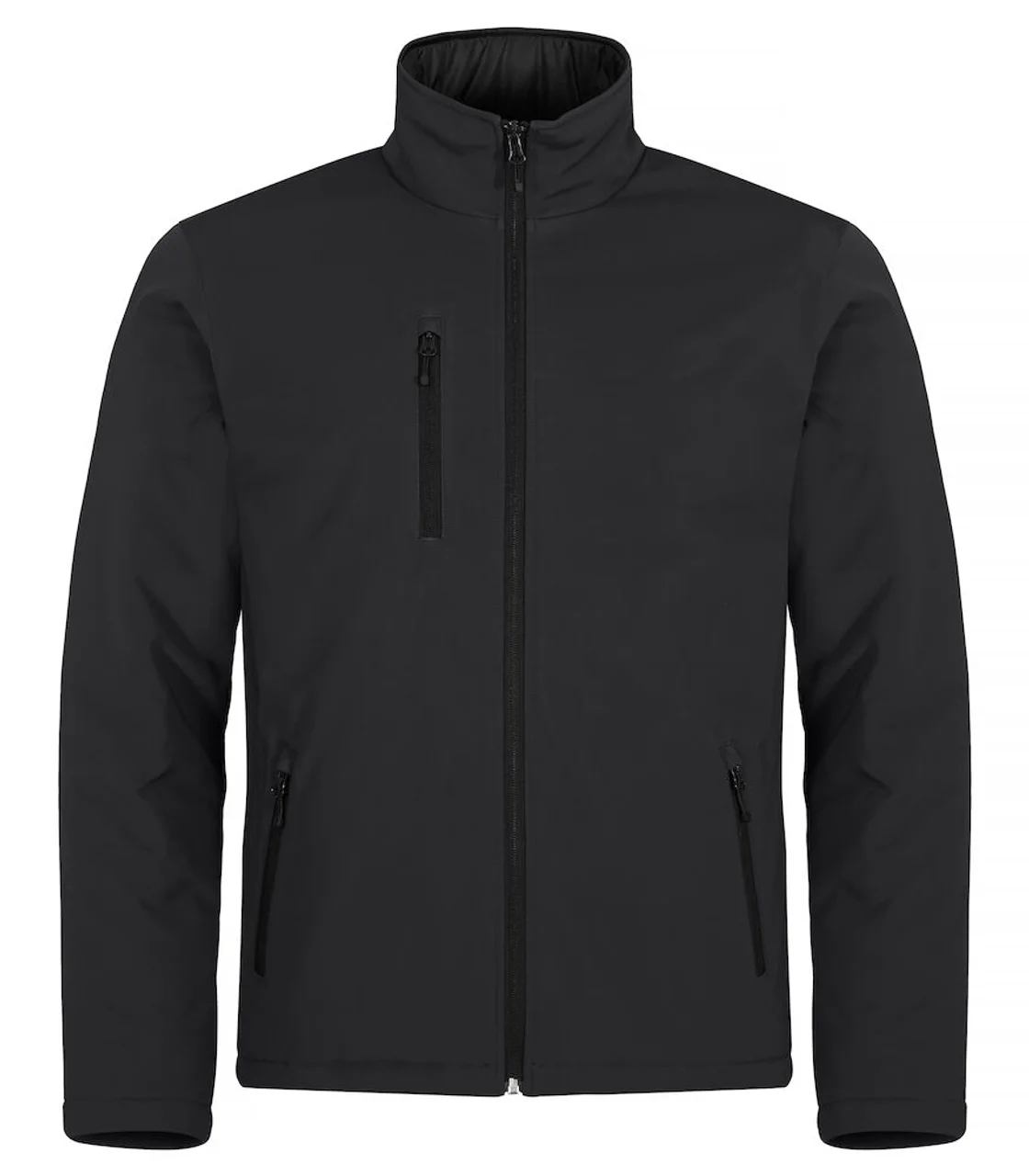 Hovedproduktbilde for Black Clique Vattert Softshelljakke