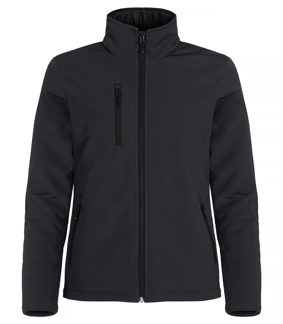 Hovedproduktbilde for Black Clique Vattert Softshelljakke Dame