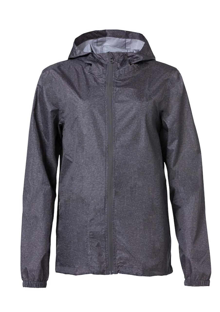 Hovedproduktbilde for Antracite Melange Clique Basic Regnjakke