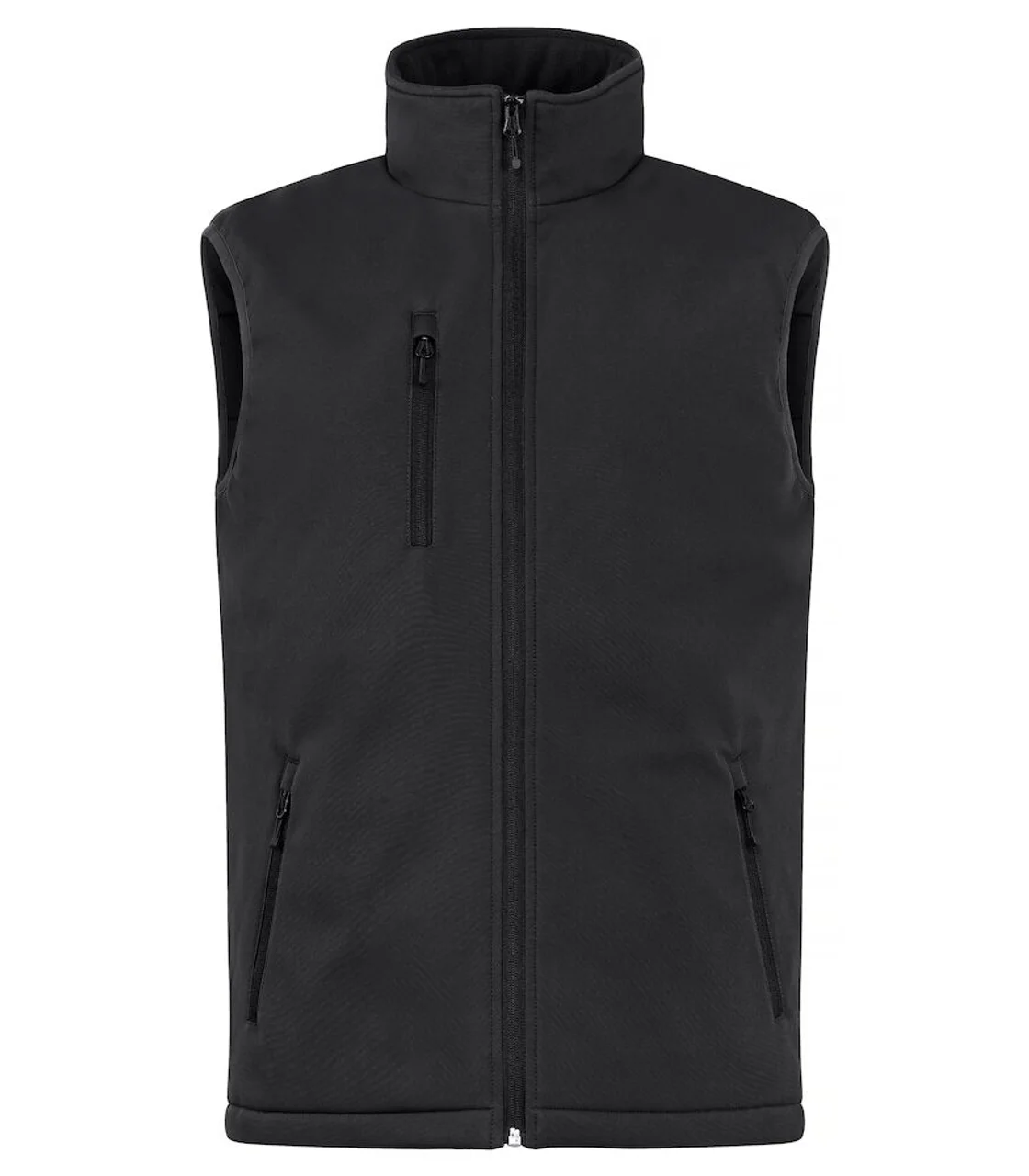 Hovedproduktbilde for Black Clique Vattert Softshellvest