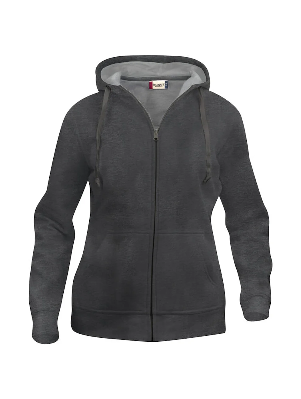 Hovedproduktbilde for Anthracite Melange Clique Basic Hettejakke Dame