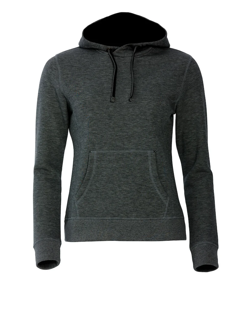 Hovedproduktbilde for Antracit Melange Clique Classic Hettegenser Dame
