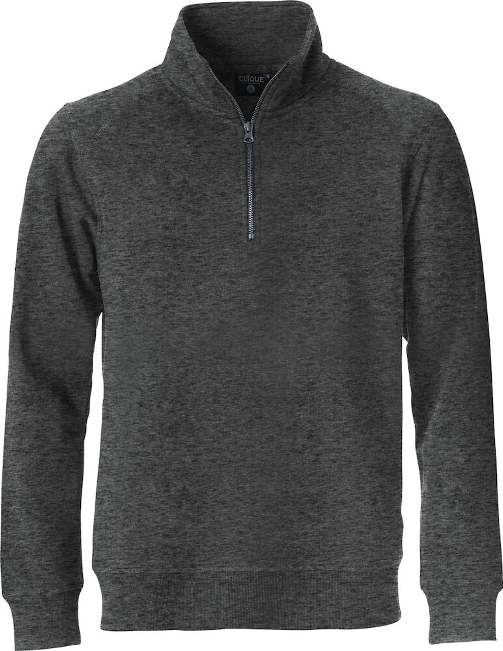Hovedproduktbilde for Antracite Melange Clique Classic Half-Zip Genser