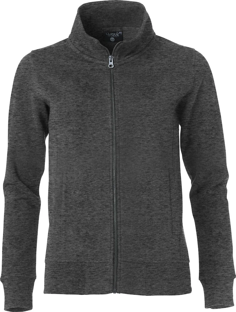Hovedproduktbilde for Antracite Melange Clique Classic Collegejakke Dame