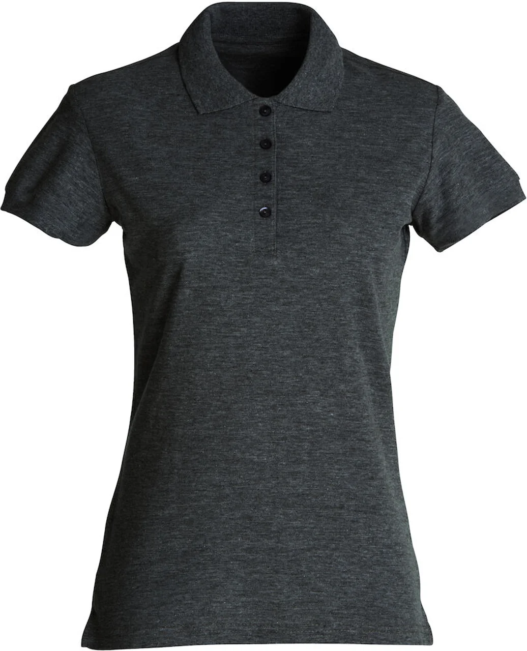 Hovedproduktbilde for Antracit Melange Clique Basic Poloskjorte Dame