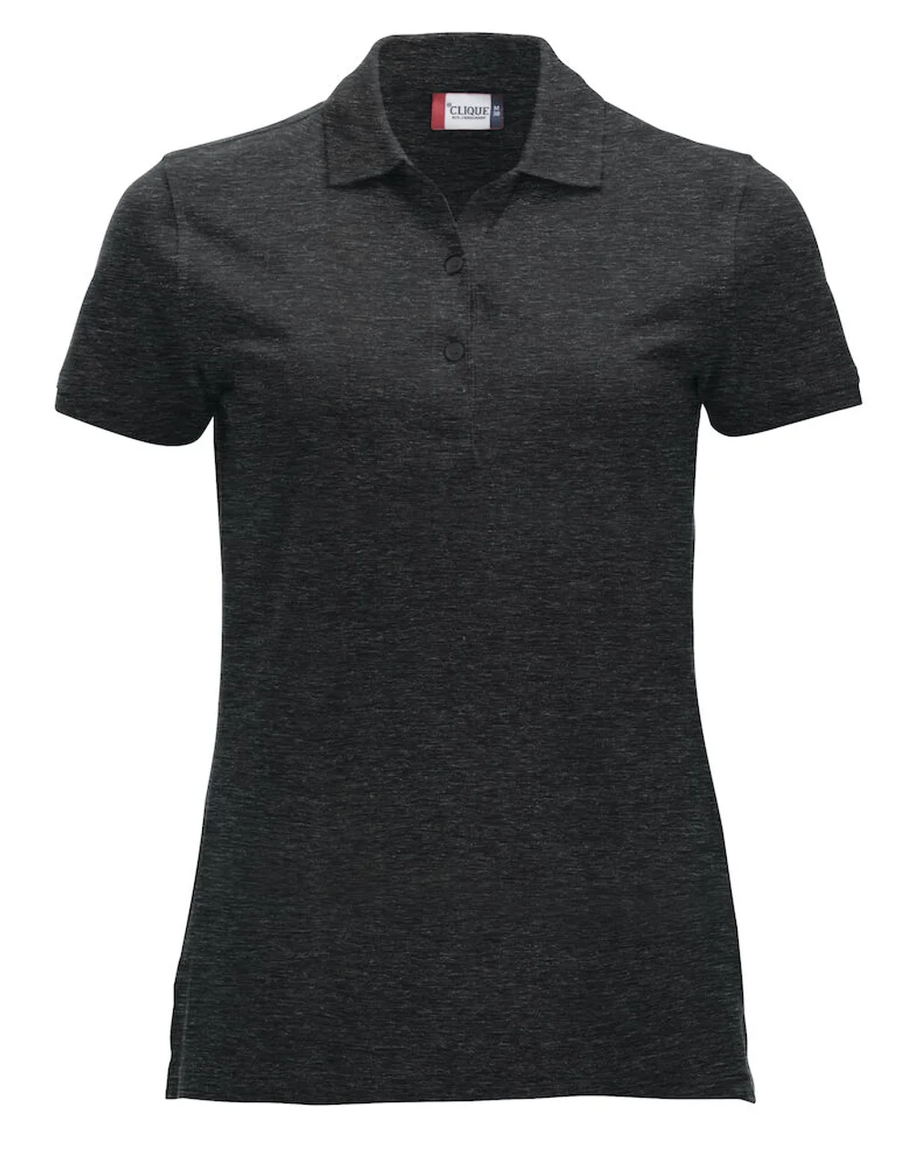 Hovedproduktbilde for Anthracite Melange Clique Classic Marion Poloskjorte Dame
