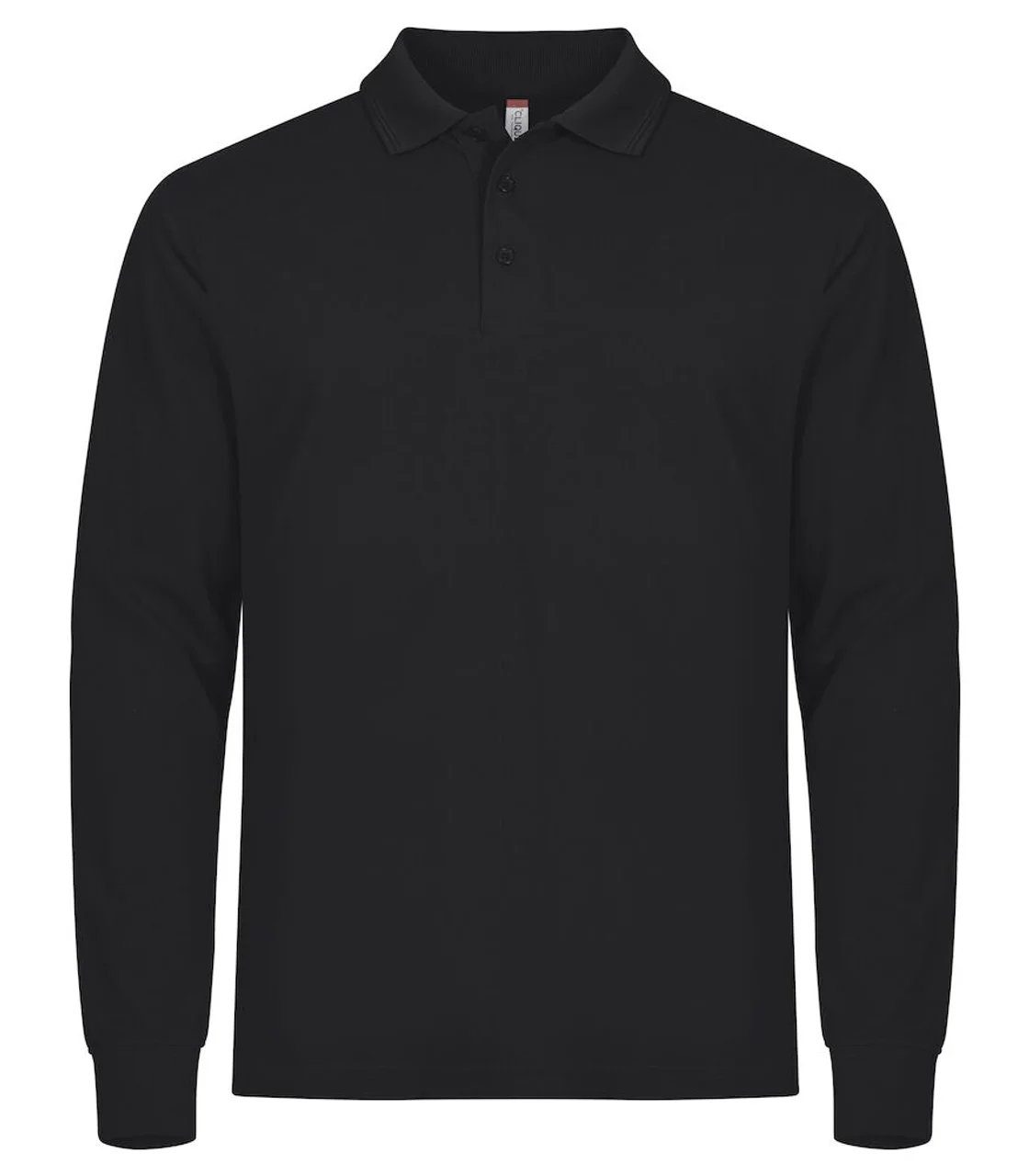 Hovedproduktbilde for Black Clique Manhattan Langermet Poloskjorte