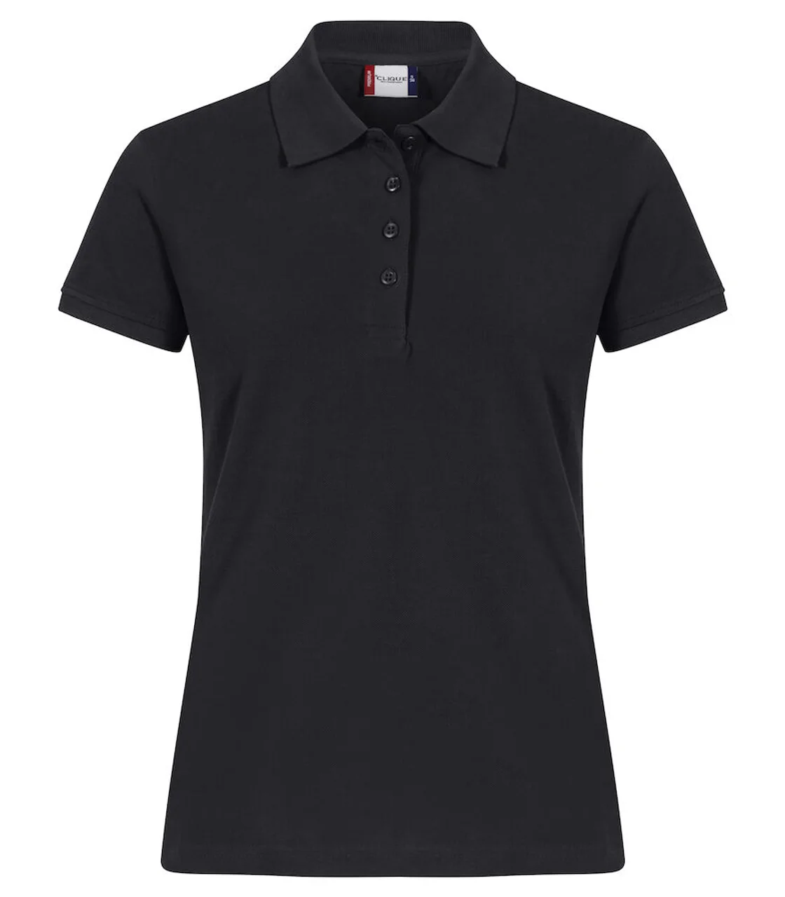 Hovedproduktbilde for Black Clique Heavy Premium Poloskjorte Dame