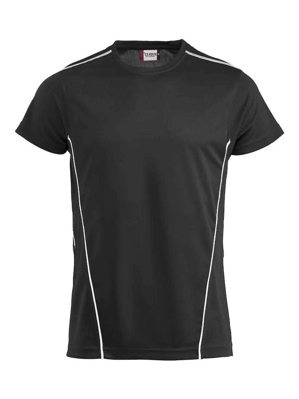 Hovedproduktbilde for Black/White Clique Ice Sport-T T-skjorte