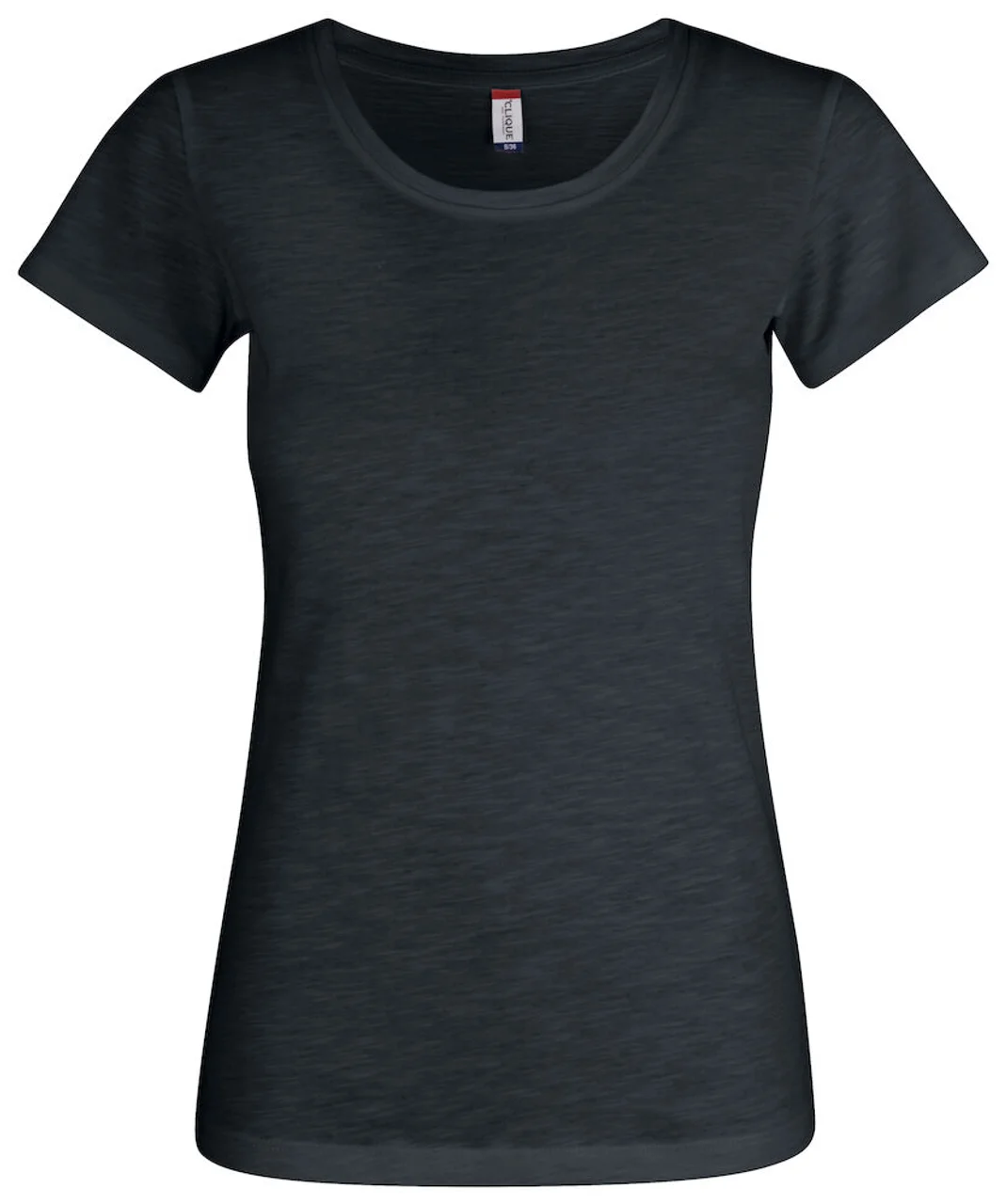 Hovedproduktbilde for Black Clique Slub-T T-skjorte Dame