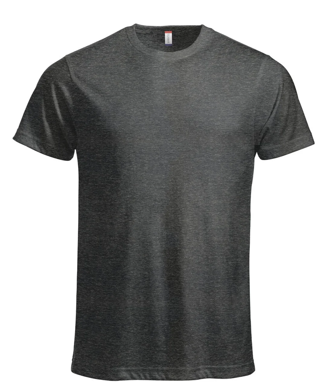 Hovedproduktbilde for Anthracite Melange Clique New Classic-T T-skjorte