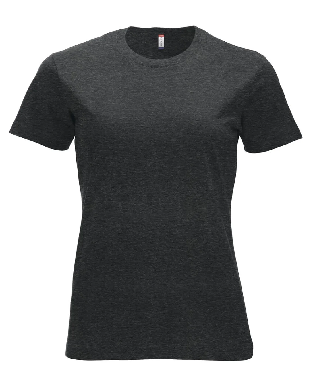 Hovedproduktbilde for Anthracite Melange Clique New Classic-T T-skjorte Dame