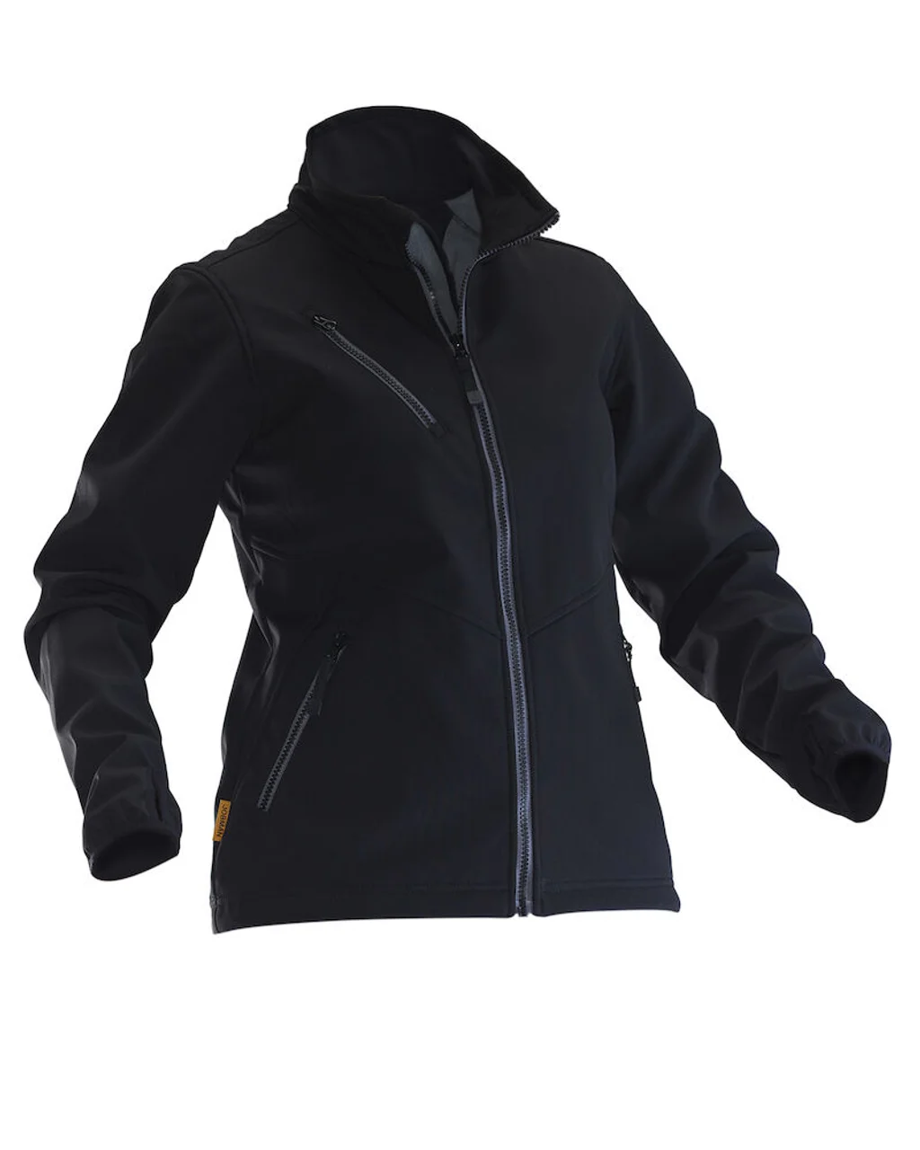 Hovedproduktbilde for black Jobman 1203 Softshell Jakke Dame
