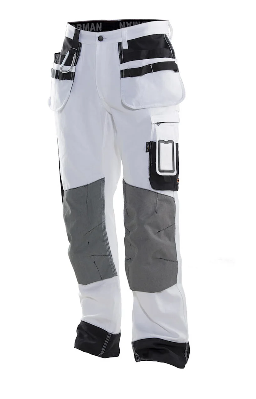 Hovedproduktbilde for White/Black Jobman 2171 Advanced Malerbukse