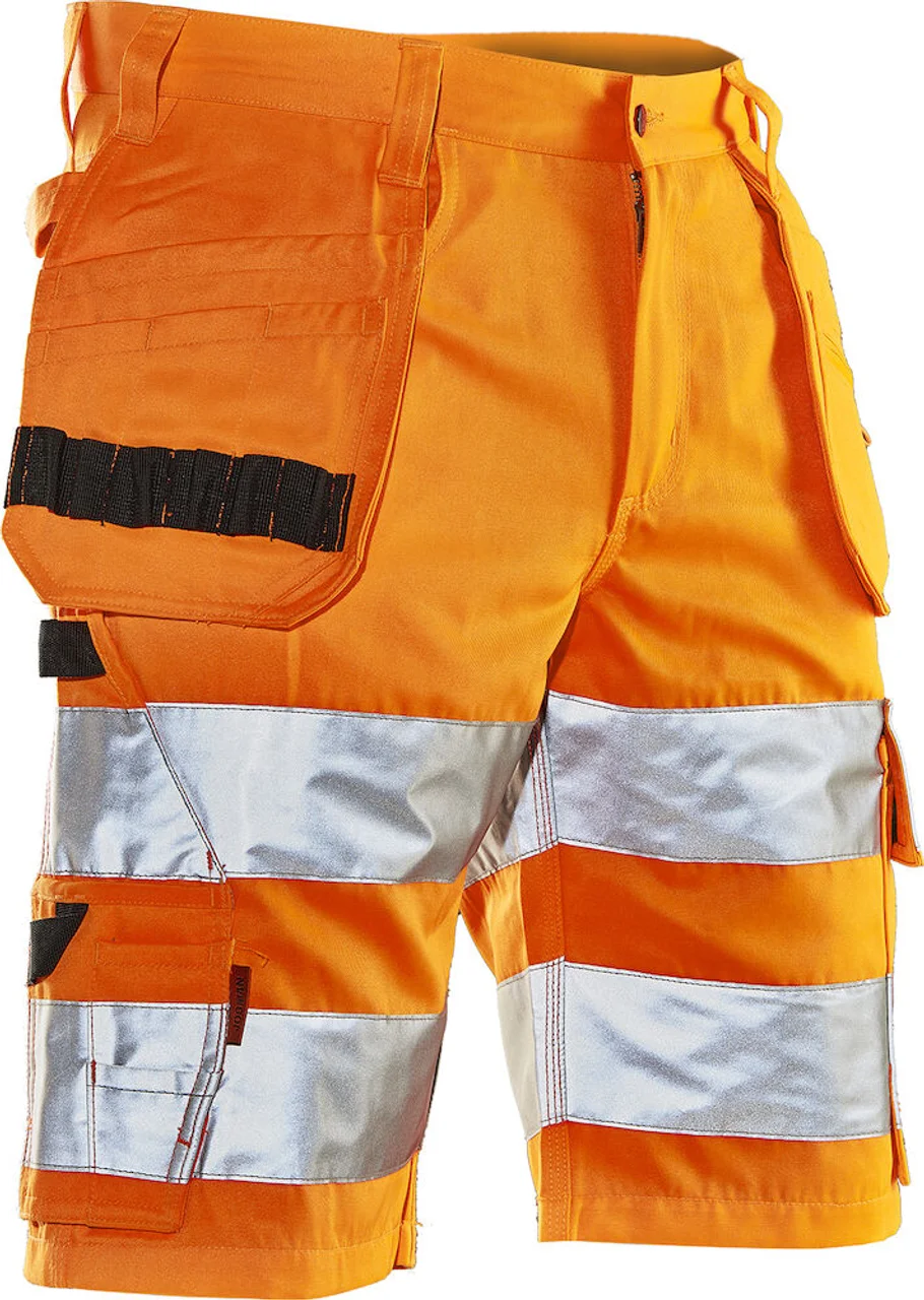 Hovedproduktbilde for Orange Jobman Hi-Vis Arbeidsshorts